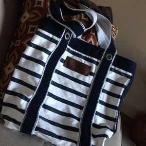 Abercrombie and Fitch canvas tote